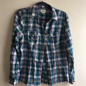Levi’s Large Plaid Button Up